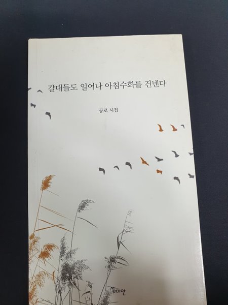 갈대들도 일어나 아침 수화를 건넨다