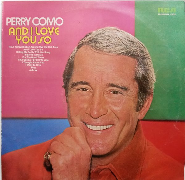 LP(수입) 페리 코모 Perry Como : And I Love You So 