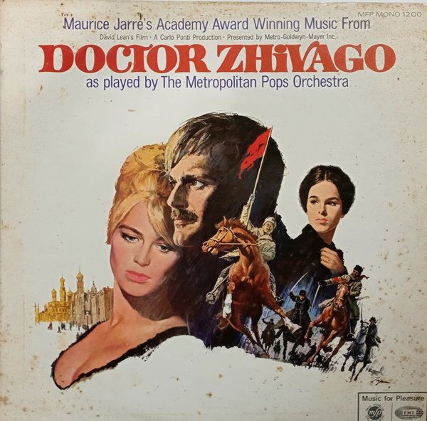 LP(수입) 닥터 지바고 Doctor Zhivago - 메트로폴리탄 팝스 오케스트라