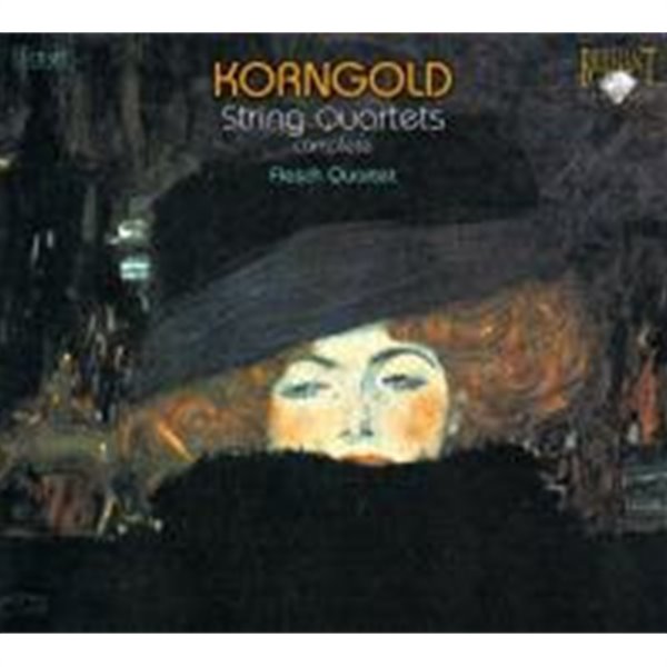 Flesch Quartet / 코른골트 : 현악 사중주 전집 (Korngold : Complete String Quartets) (2CD/Digipack/수입/8549)