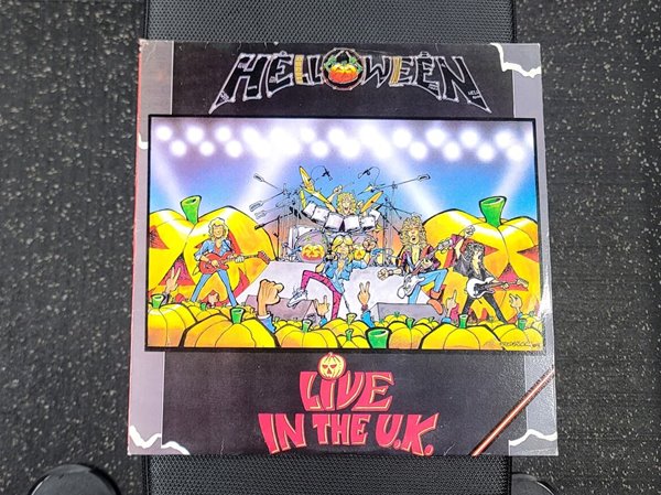 (LP) HELLOWEEN - LIVE IN THE U.K. (서울음반 라이센스)