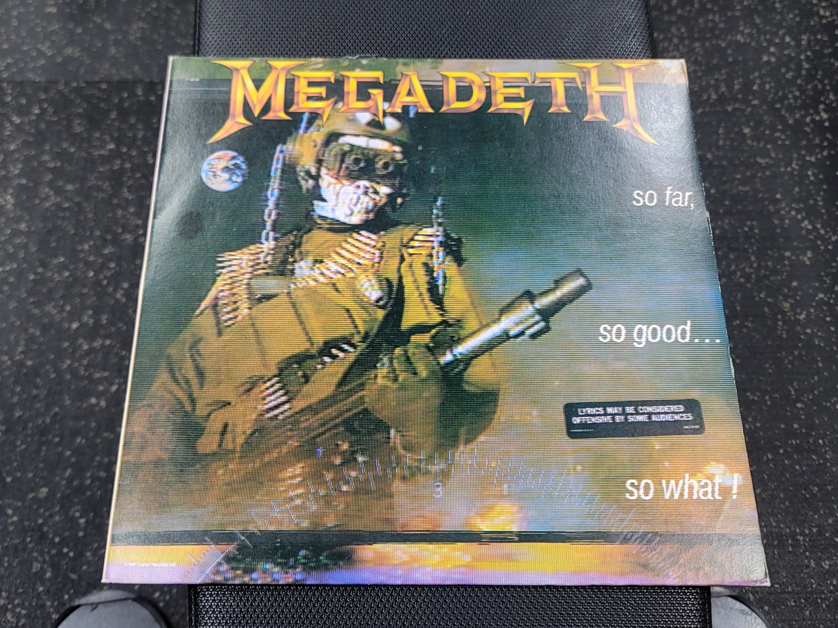 (빽판 LP) MEGADETH (메가데스) - SO FAR, SO GOOD...SO WHAT