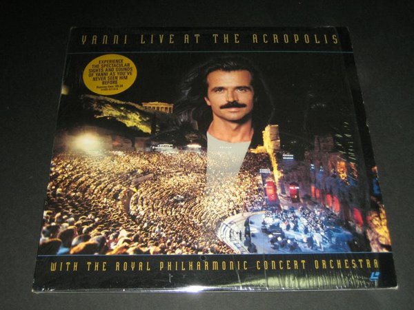 Yanni 야니 - Yanni Live At The Acropolis 레이저디스크 LD음반