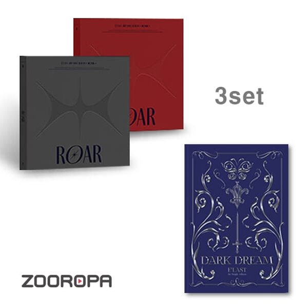 [미개봉/3종세트] 엘라스트 ELAST ROAR Dark Dream 3집