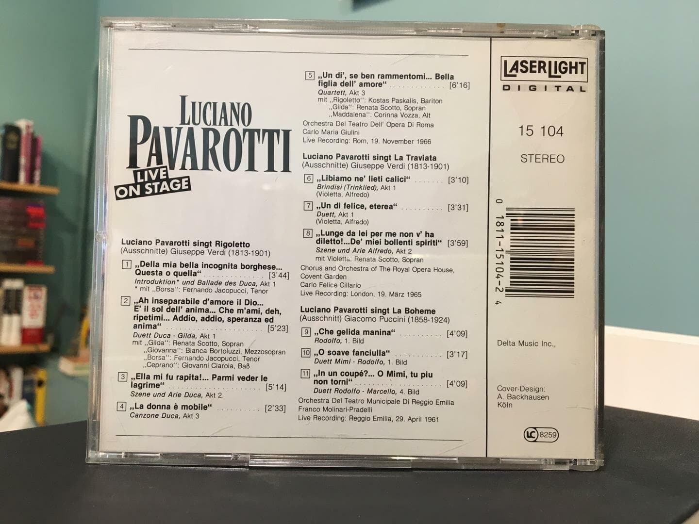 (수입)Luciano Pavarotti Live on Stage / 최상