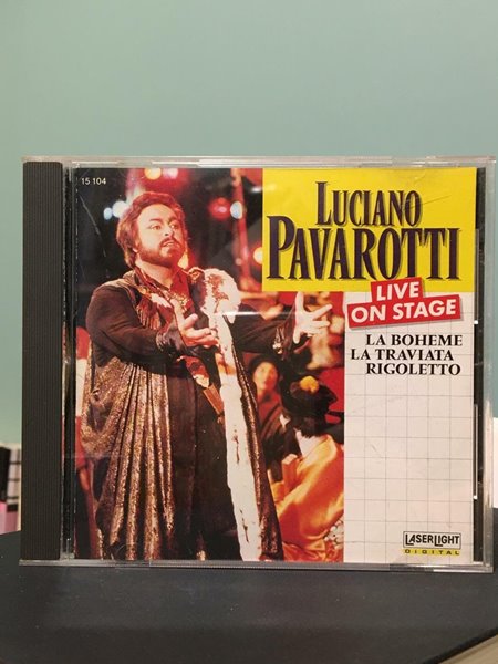 (수입)Luciano Pavarotti Live on Stage / 최상