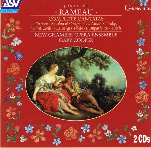 장필리프 라모 - Jean-Philippe Rameau - Complete Cantatas 2Cds [U.K발매]