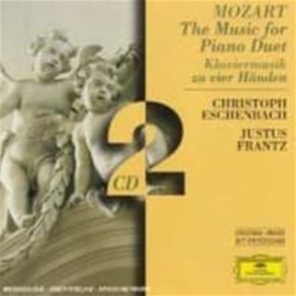 Christoph Eschenbach, Justus Frantz / 모차르트 : 피아노 이중주 2CD/수입/4594752