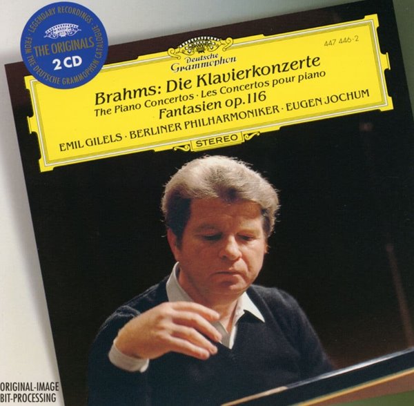 에밀 길렐스 - Emil Gilels - Brahms Die Klavierkonzerte,Fantasien Op.116 2Cds [독일발매]