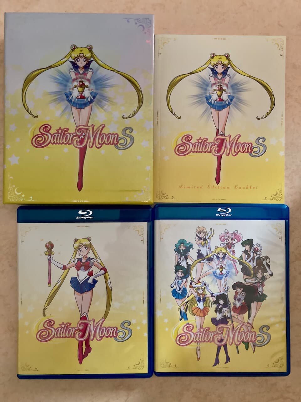 Sailor Moon S Pt1 (S3) Ltd Ed BD (세일러 문 S) (한글무자막)(Blu-ray+DVD)