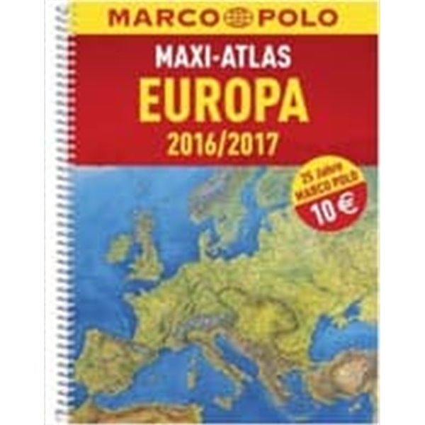 Marco Polo Maxi-Atlas Europa 2016/2017 (Paperback) 