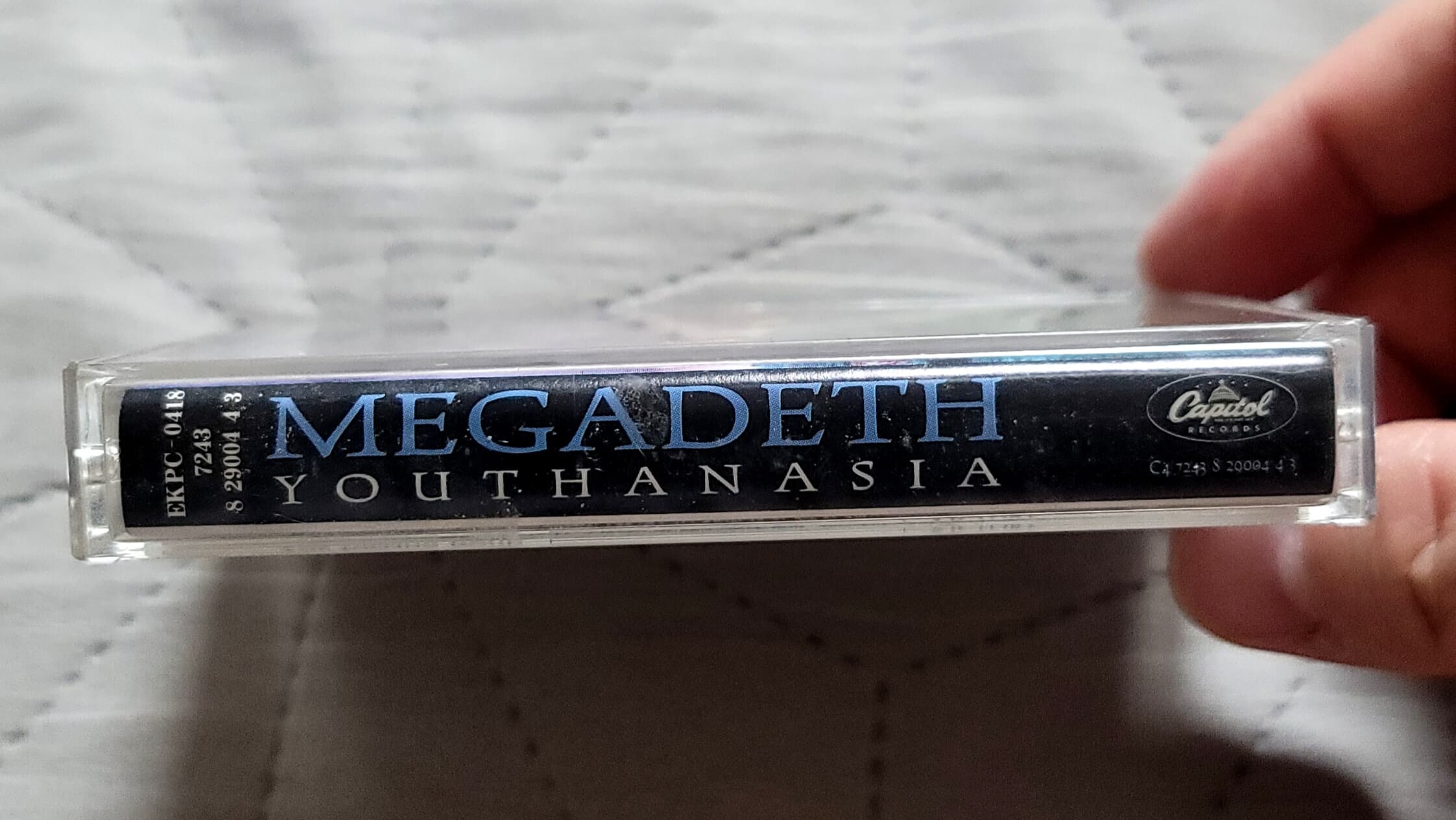 (카세트테이프) MEGADETH (메가데스) - YOUTHANASIA (라이센스)