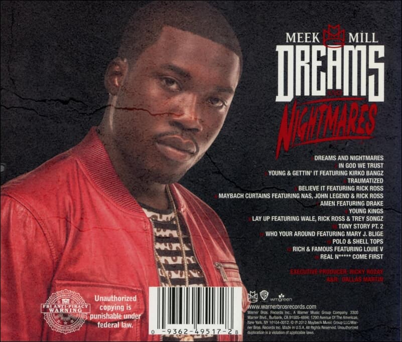 믹 밀 (Meek Mill) -  Dreams And Nightmares(US발매)