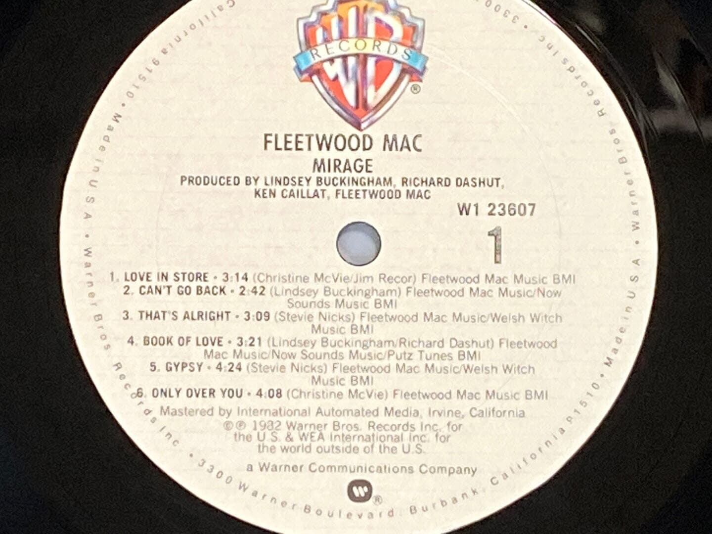 [LP] 플리트우드 맥 - Fleetwood Mac - Mirage LP [U.S반]