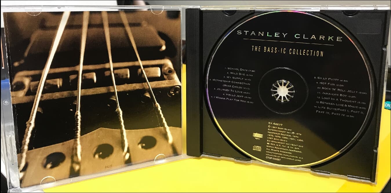 스탠리 클락 (Stanley Clarke) - The Bass-ic Collection  (US발매)