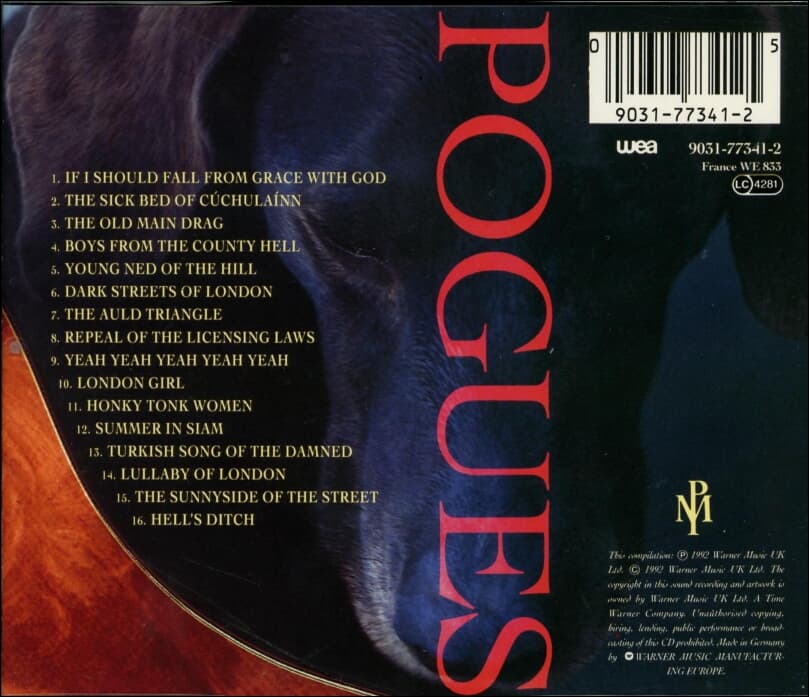 포그스 (The Pogues)  - The Rest Of The Best (독일발매)
