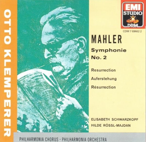 Mahler : Symphony No. 2 - 클렘페러 (Otto Klemperer)  (독일발매)