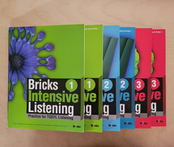 Bricks Intensive Listening 1~3 ( 교재+Dictation ) + Answer Key &amp; Script 1~3 