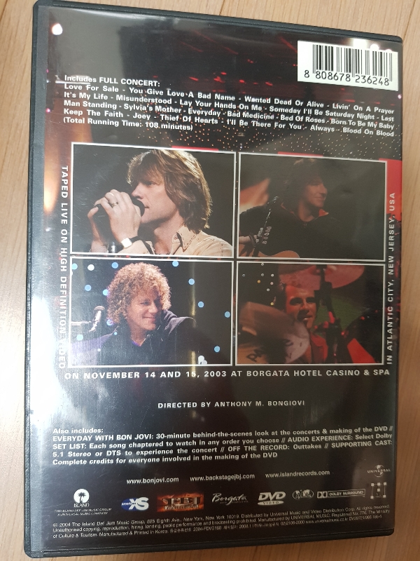 Bon Jovi - This Left Feels Right: Live