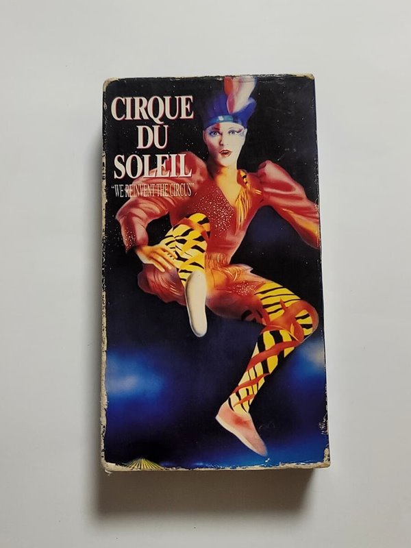 (희귀 오리지날 VHS 비디오테이프) 태양의 서커스 (Cirque du Soleil)