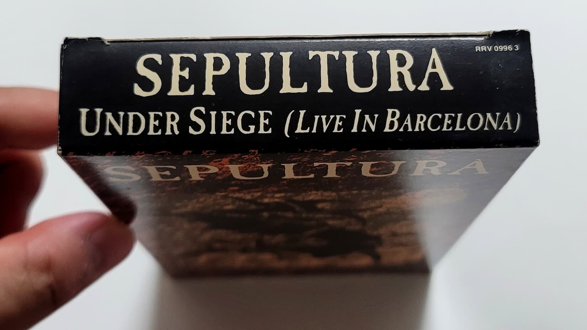 (VHS 비디오테이프) Sepultura (세풀투라) ? Under Siege (Live in Barcelona)
