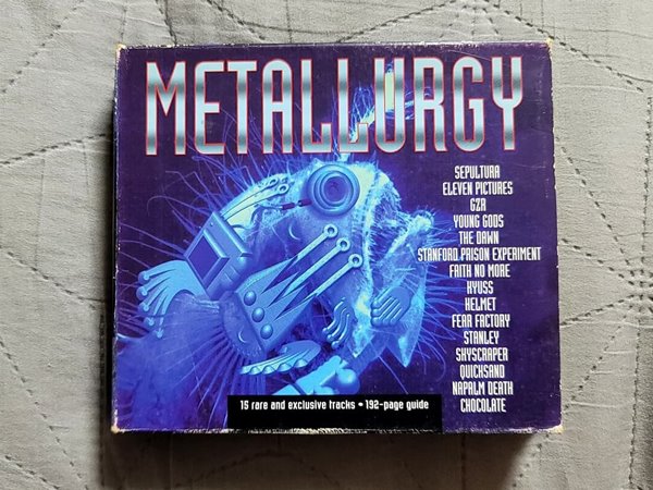 락.메탈 컴필레이션 V.A - Metallurgy Vol.1 (Book+CD)