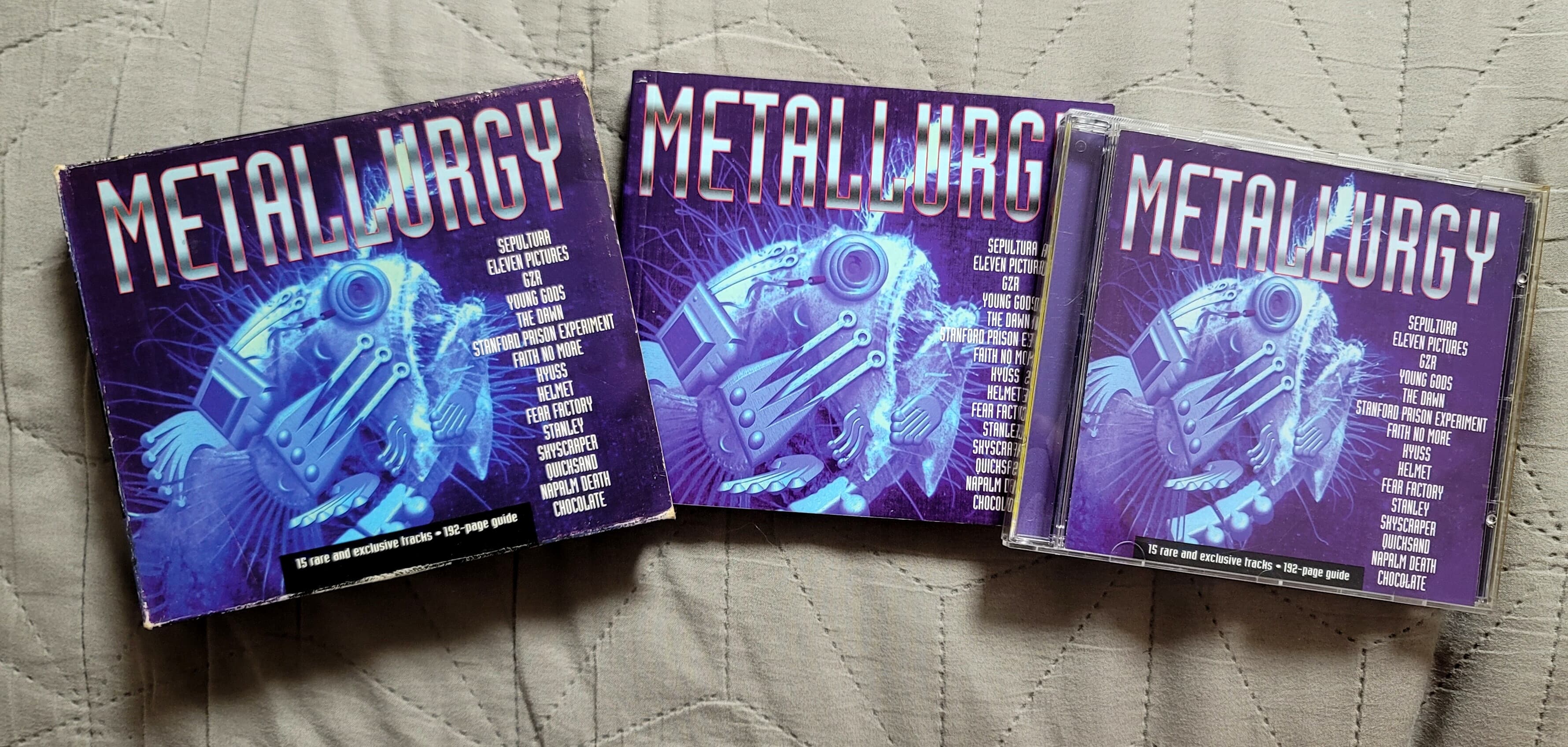 락.메탈 컴필레이션 V.A - Metallurgy Vol.1 (Book+CD)