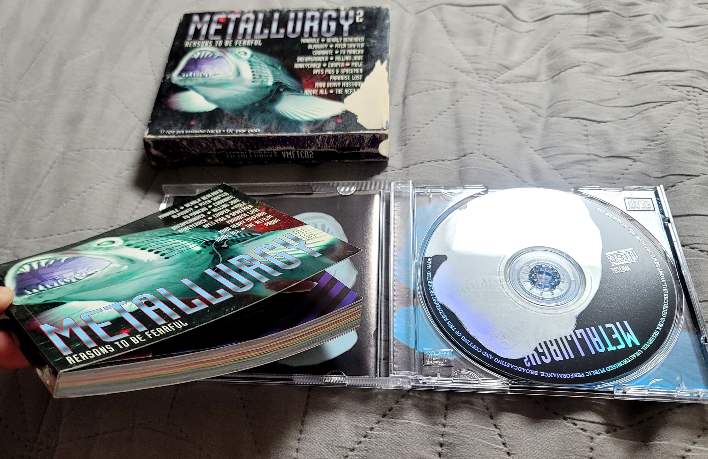 락.메탈 컴필레이션 V.A - Metallurgy Vol.2 (Book+CD)