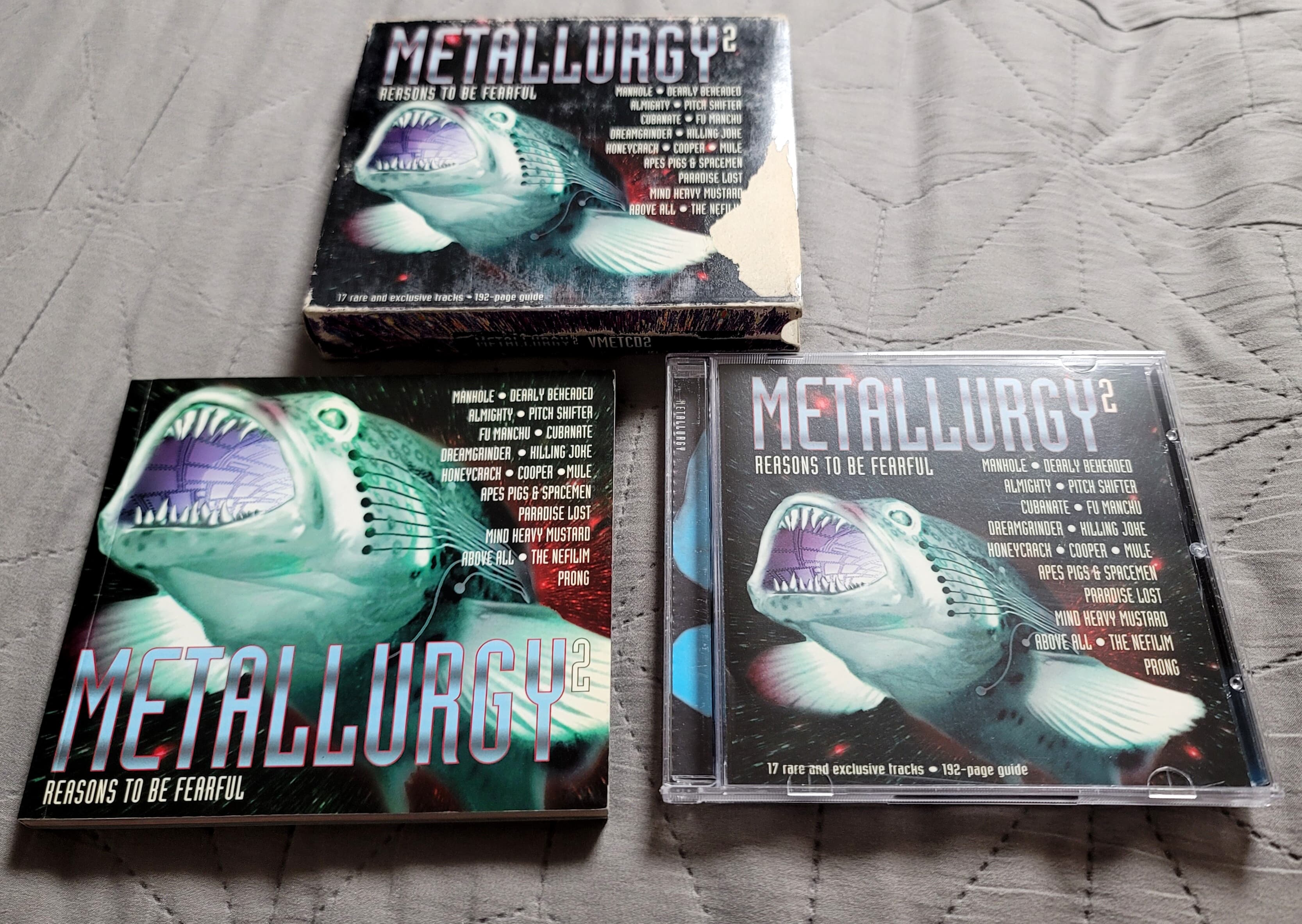 락.메탈 컴필레이션 V.A - Metallurgy Vol.2 (Book+CD)