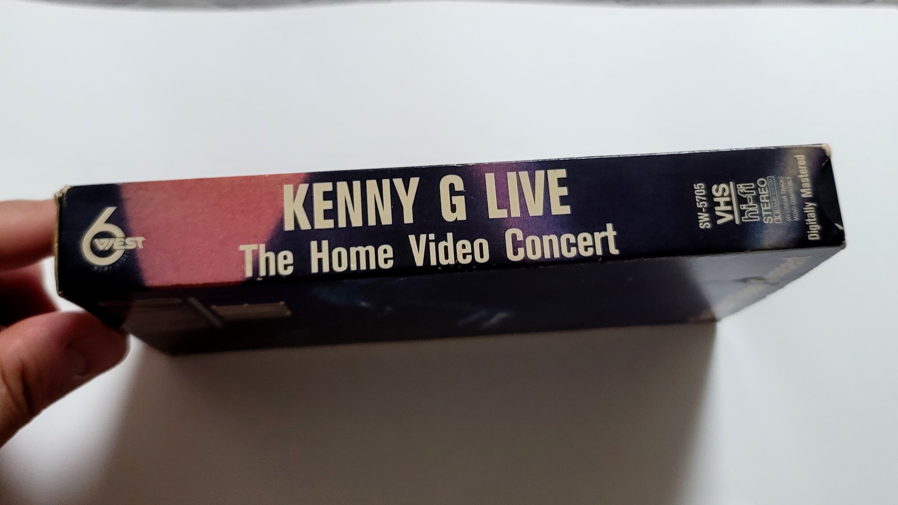 (미국반 VHS 비디오테이프) 케니지 Kenny G Live (The Home Video Concert)
