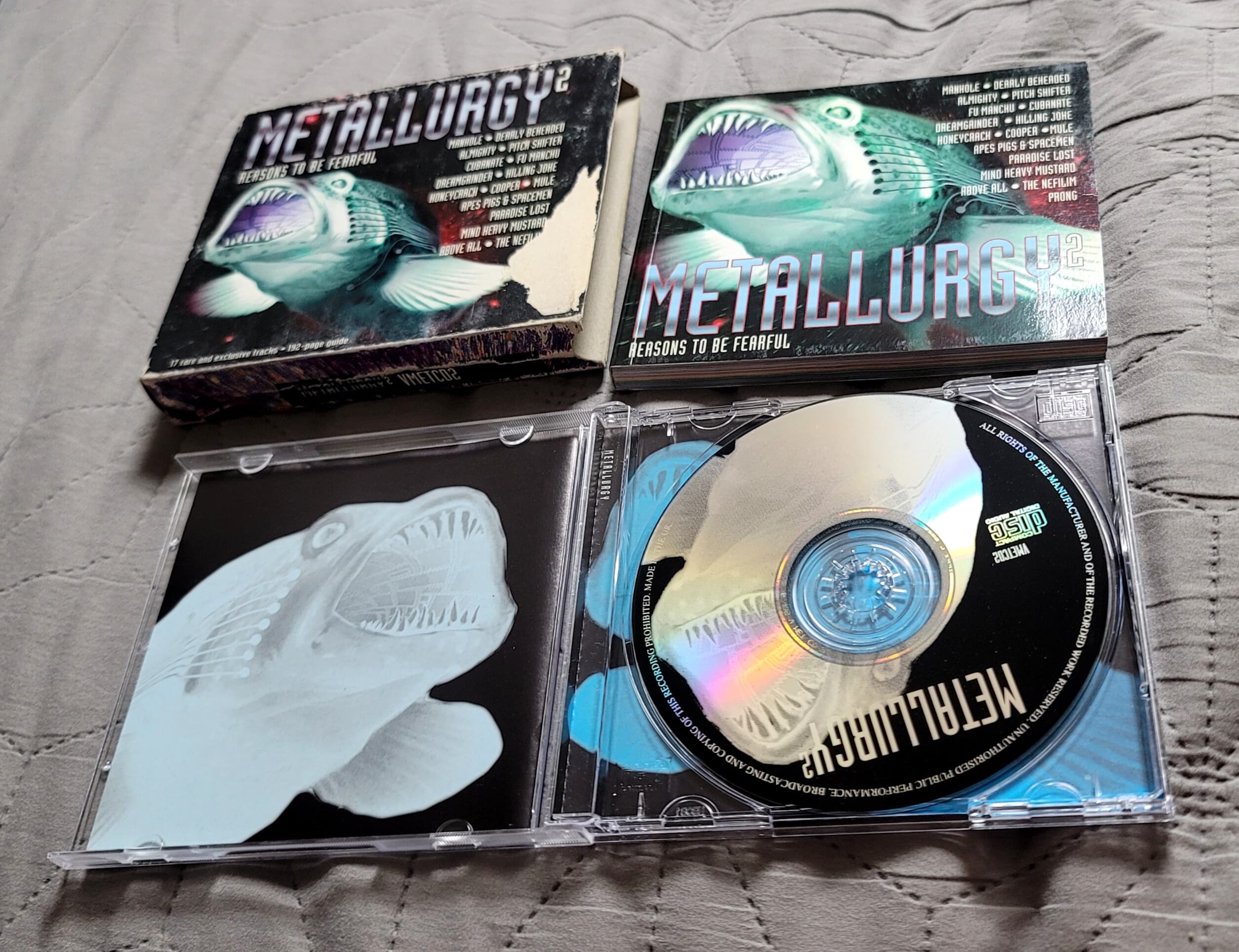 락.메탈 컴필레이션 V.A - Metallurgy Vol.2 (Book+CD)