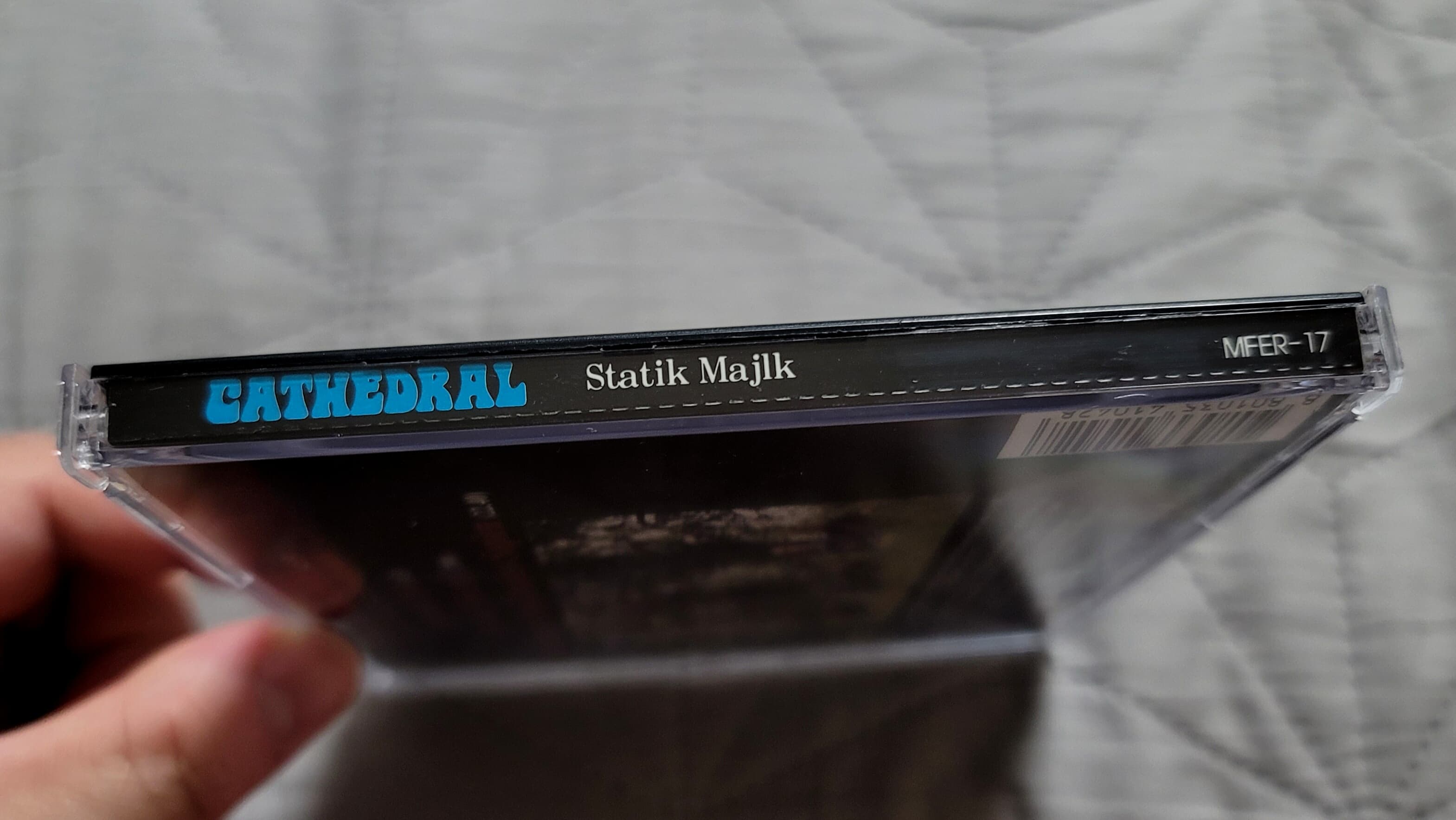 (메탈포스반) CATHEDRAL - (1994) - Statik Majik (EP) (좌측 사이드 파란색 폰트버젼)