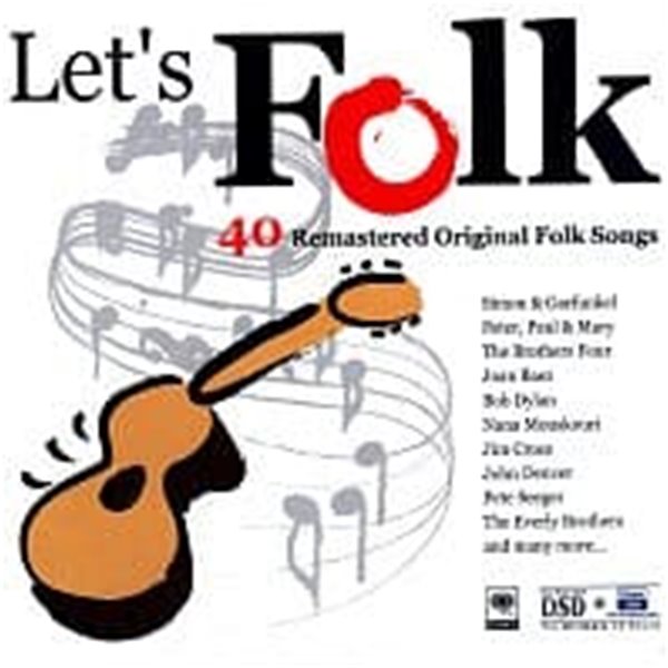 [미개봉] V.A. / Let&#39;s Folk (2CD/Digipack/Remastered)