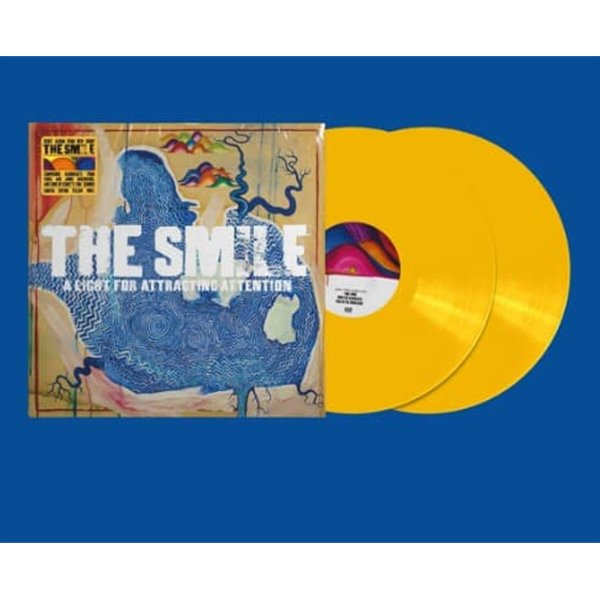 The Smile - A Light For Attracting Attention 미개봉 Yellow LP