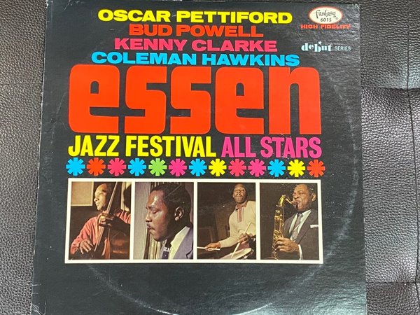 [LP] 오스카 페티포드,버드 파웰 - Oscar Pettiford,Bud Powell - Essen Jaz Festival All-Stars LP [1964] [U.S반]