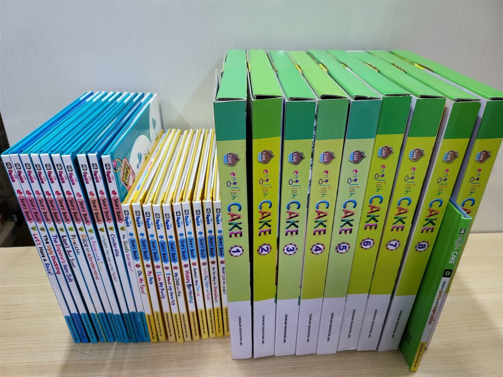 잉글리쉬 케이크 English CAKE / 책30권+CD30장중 29장 / 최상급