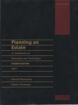 PLANNING AN ESTATE(STUDENT EDITION)