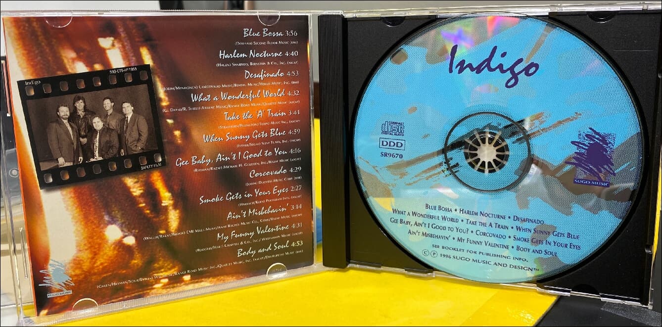 Indigo : Featuring Brad Allison(브래드 앨리슨) On Trumpet (US발매)