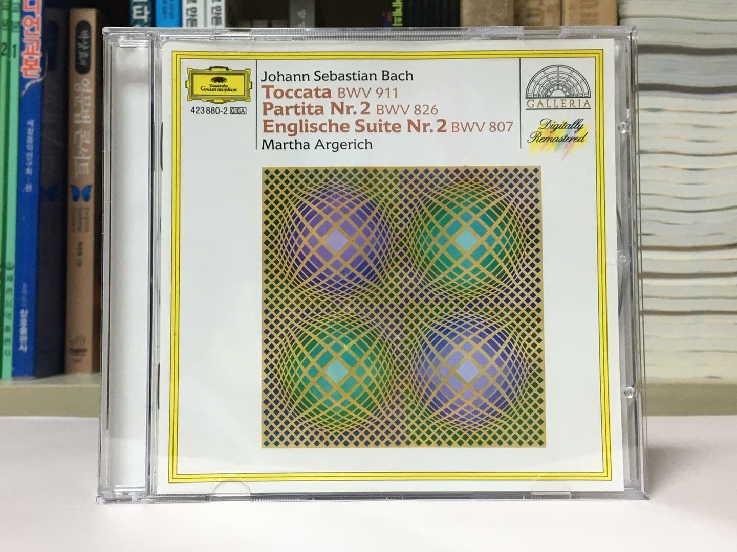 (수입)Martha Argerich: Bach - Toccata / Partita 2 / English Suite 2 / 상태 : 최상 (설명과 사진 참고)
