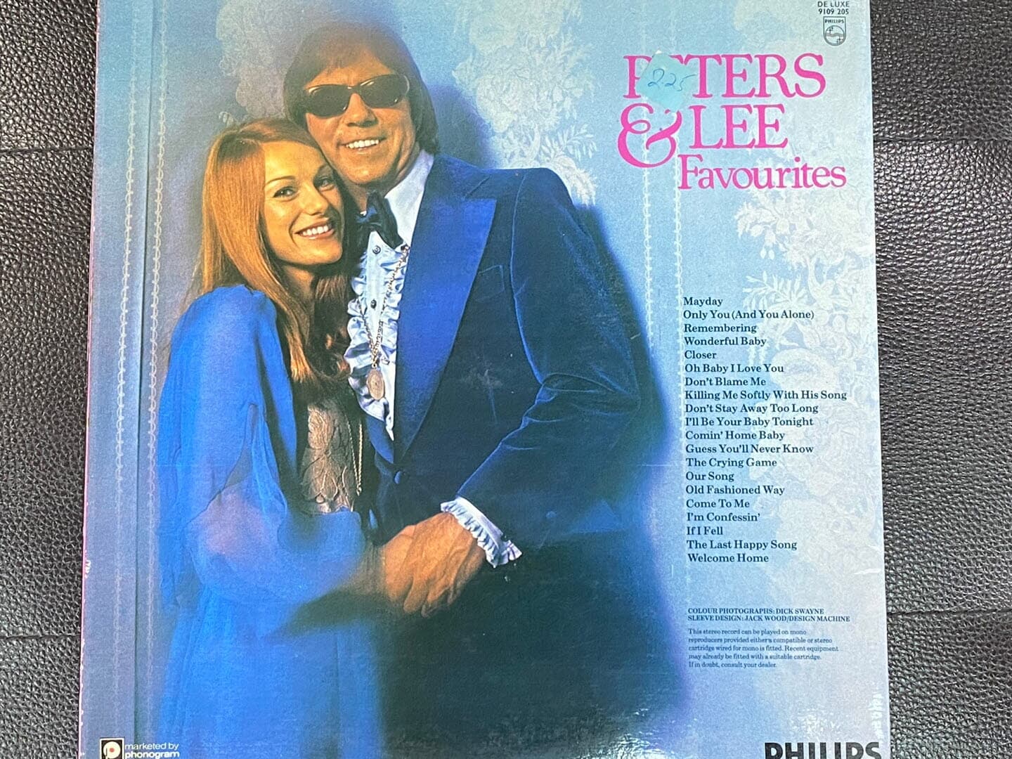 [LP] 피터 & 리 - Peters & Lee - Favourites LP [U.K반]