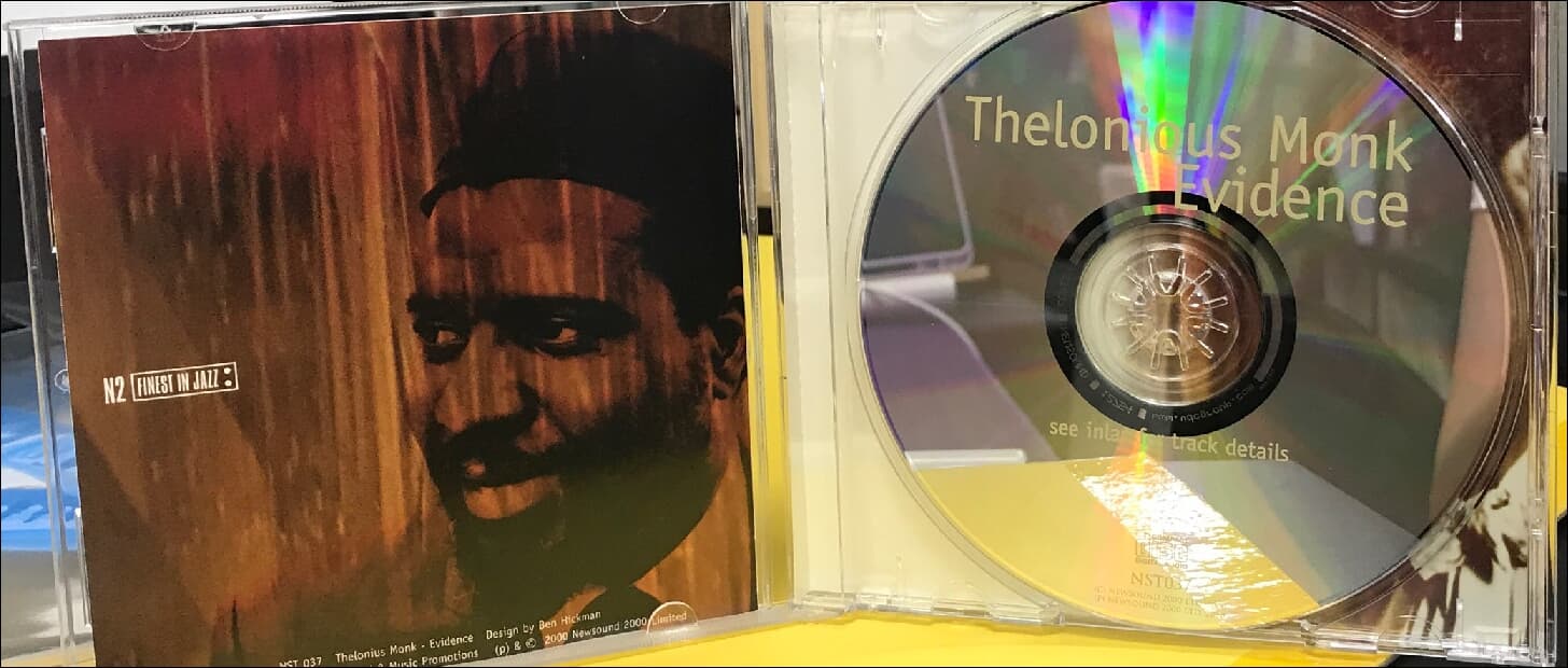 텔로니어스 몽크 (Thelonious Monk) - Evidence (UK발매)