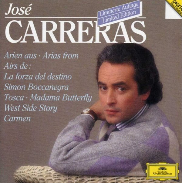 Jose Carreras(호세 카레라스) - Airs De La Forza Del Destino, Simon Boccanegra, Tosca (독일발매)