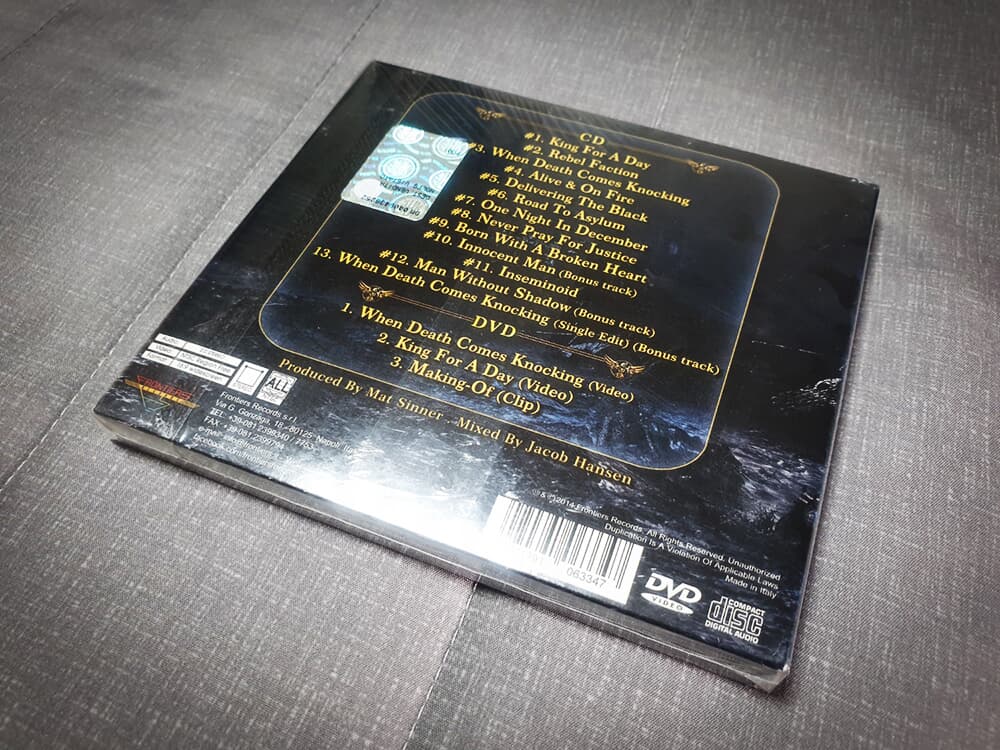 Primal Fear (프라이멀피어) - Delivering the Black (CD+DVD Deluxe Edition) [수입반/미개봉신품]