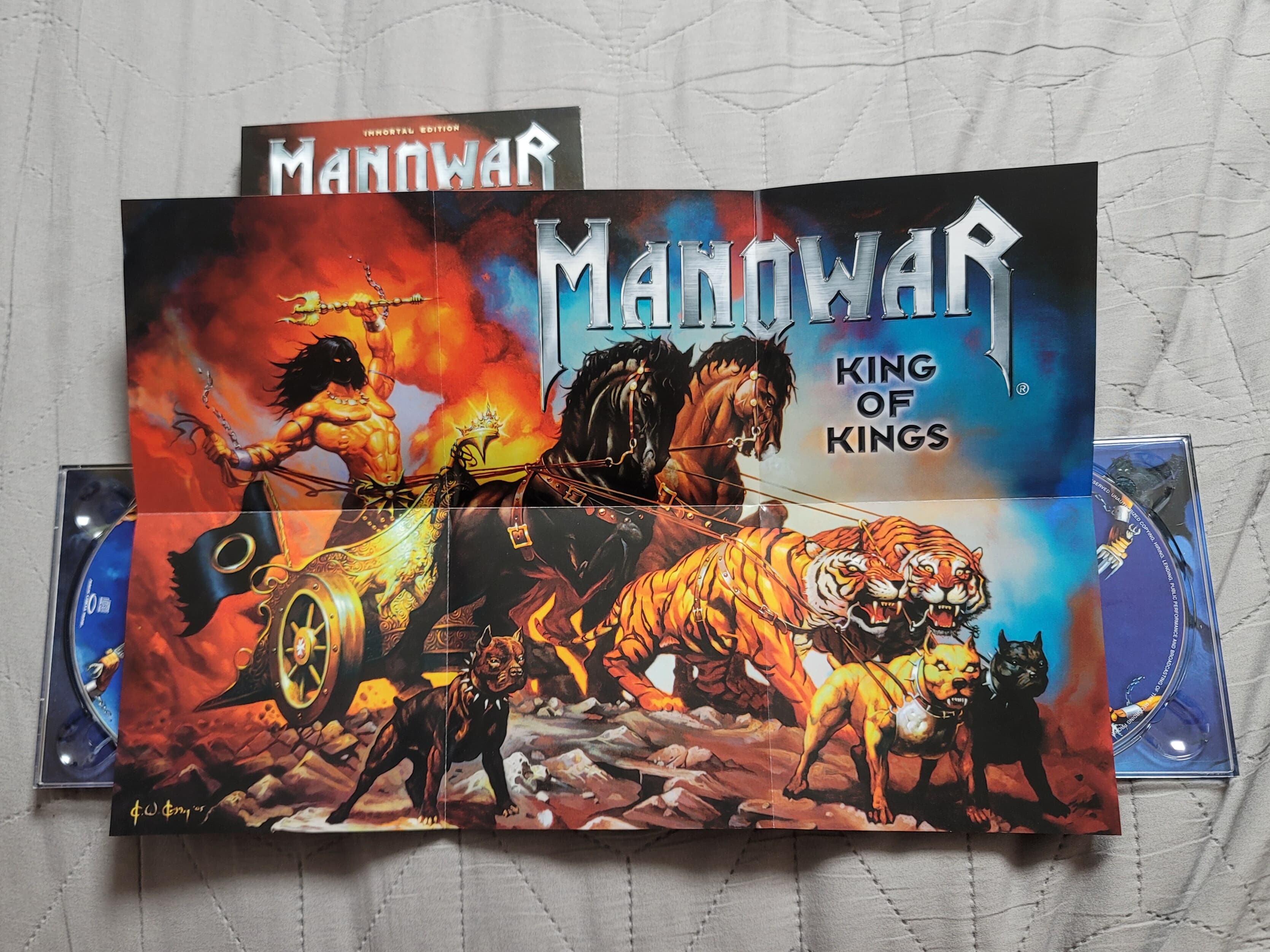 (CD&DVD 수입) MANOWAR - The Sons of odin