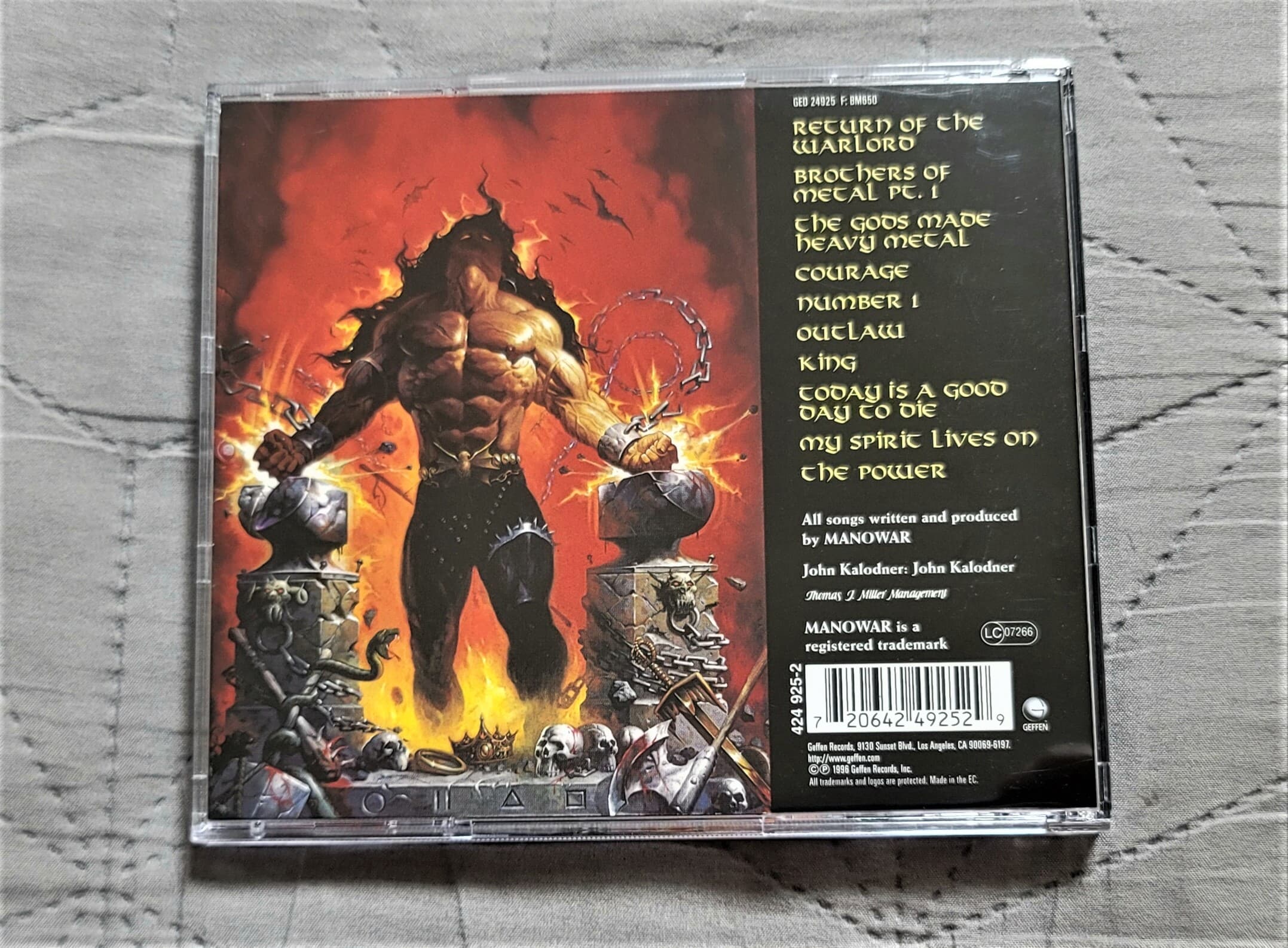 (수입) MANOWAR - Louder Than Hell