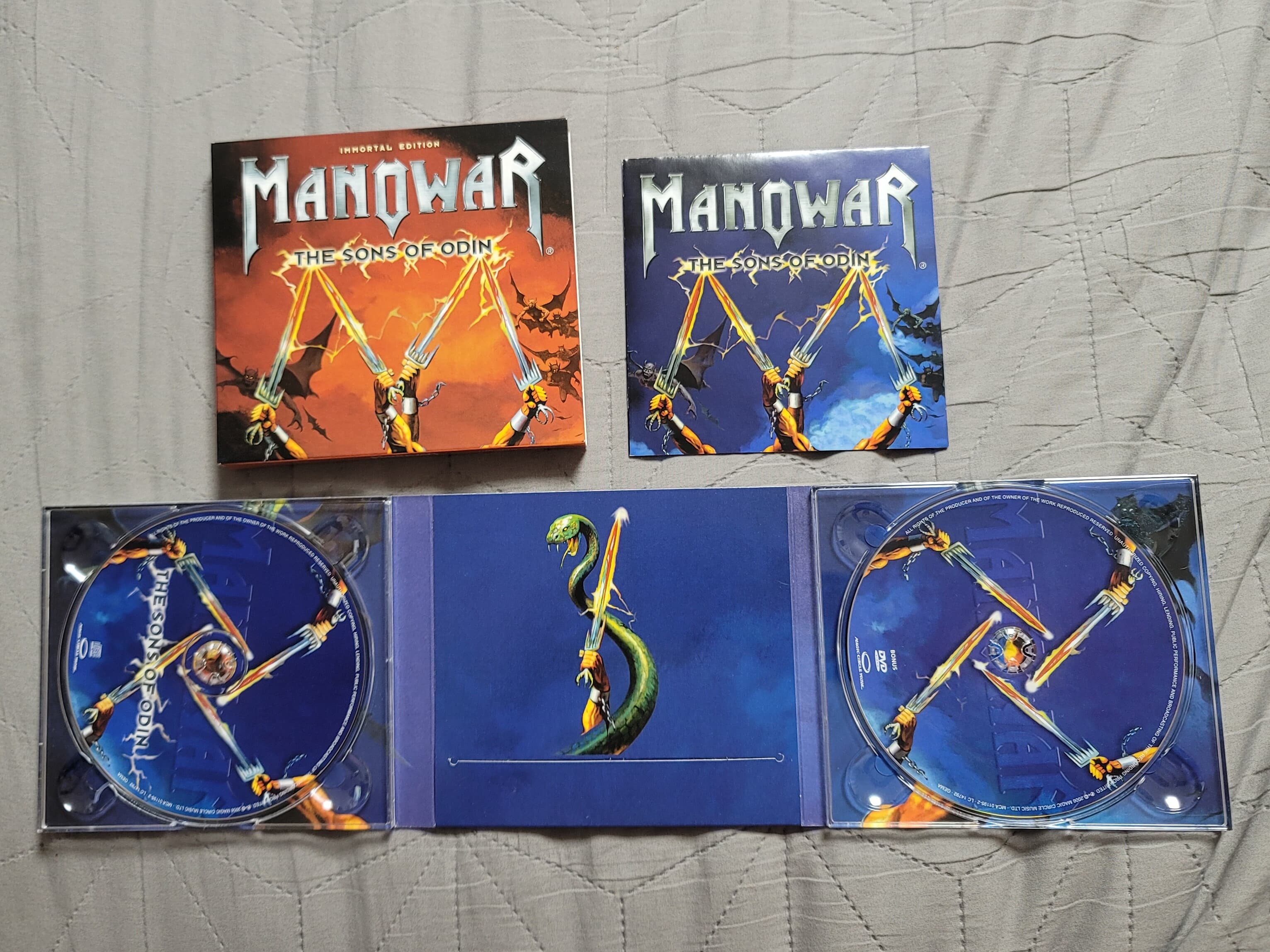 (CD&DVD 수입) MANOWAR - The Sons of odin