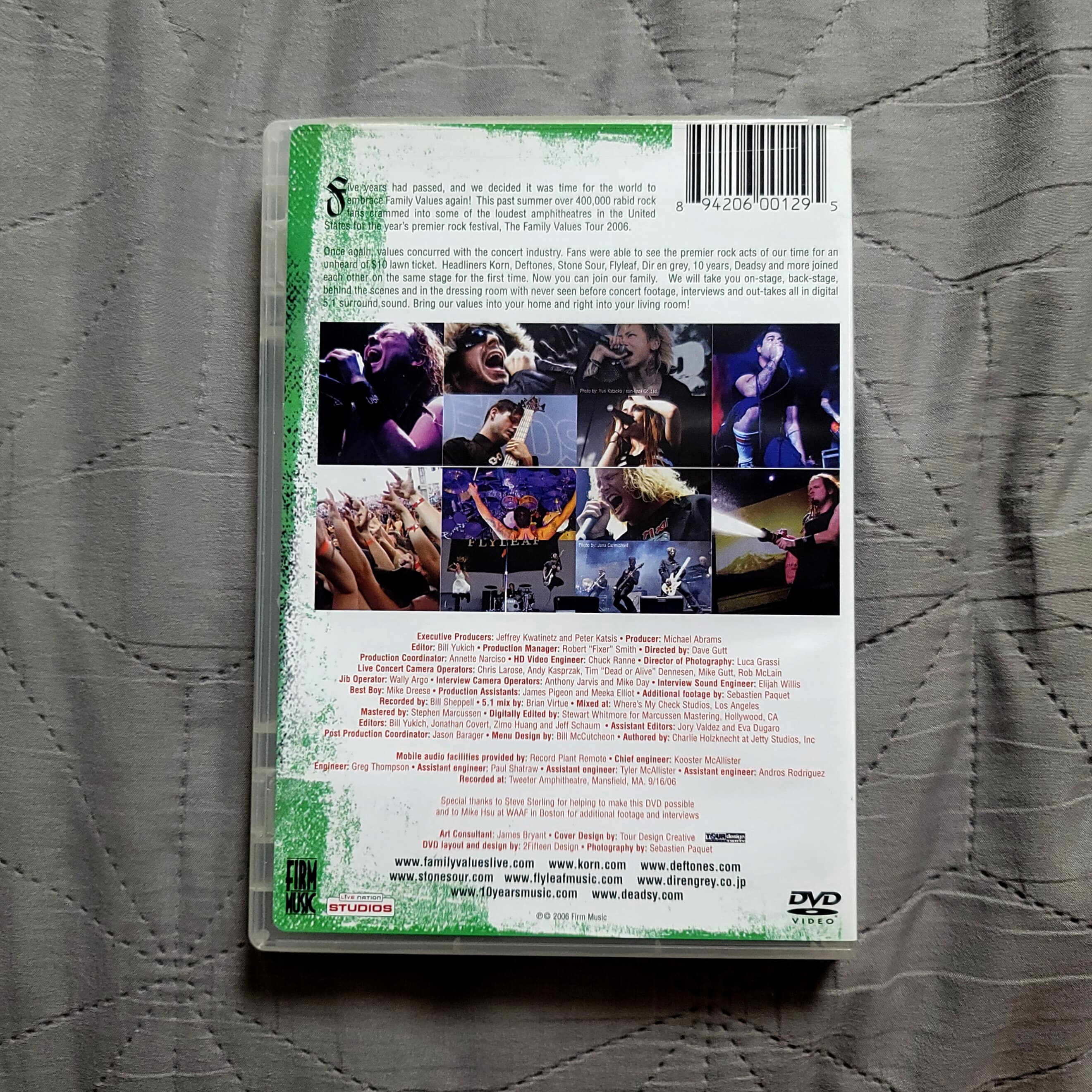 (수입 DVD) The Family Values Tour 2006