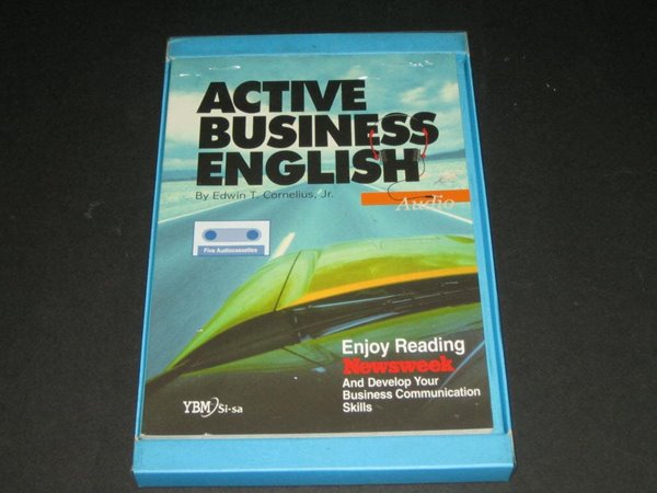 ACTIVE BUSINESS ENGLISH By Edwin T.Cornelius, Jr. - YBM Si-sa 카세트테이프