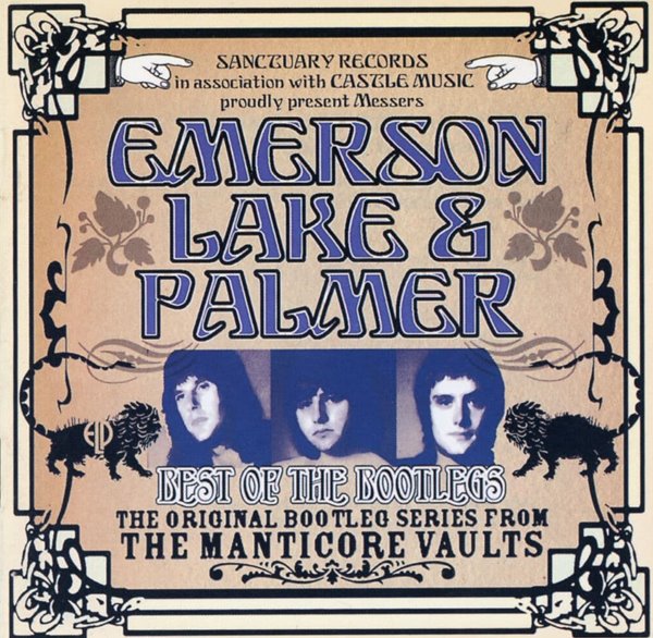 에머슨 레이크 앤 파머 - Emerson,Lare &amp; Palmer - Best Of Bootlegs [아웃케이스 없음]