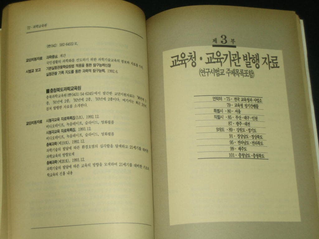 선생님! 이런 자료도 있습니다 / 새교실 1994년2월호 부록 - 한국교원단체총연합회
